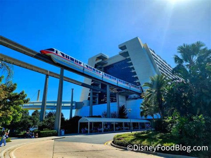 Are all Disney parks connected by monorail?