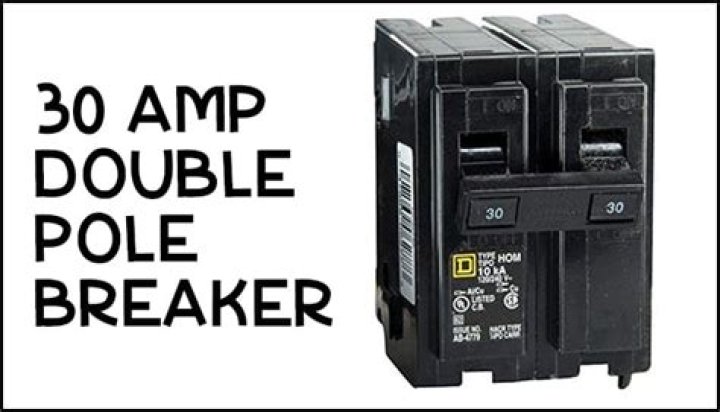 Are both sides of double breaker 30 amp or each of them 15 amp?