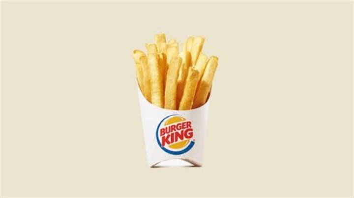 Are Burger King fries vegan?