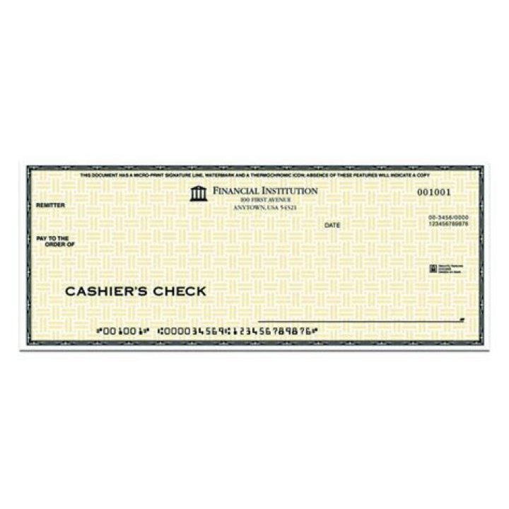 Are cashier's checks traceable by the IRS?