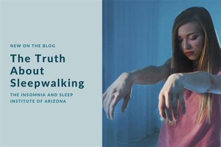 Are eyes closed when sleepwalking?