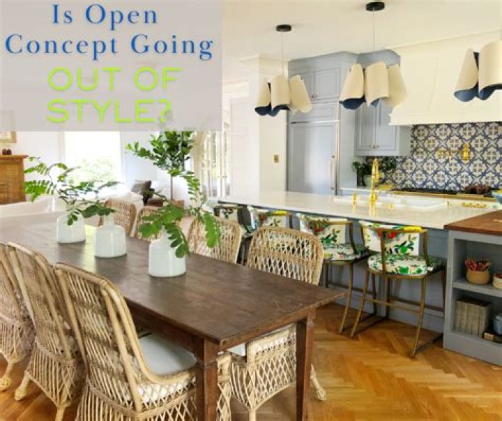 Are open kitchens going out of style?