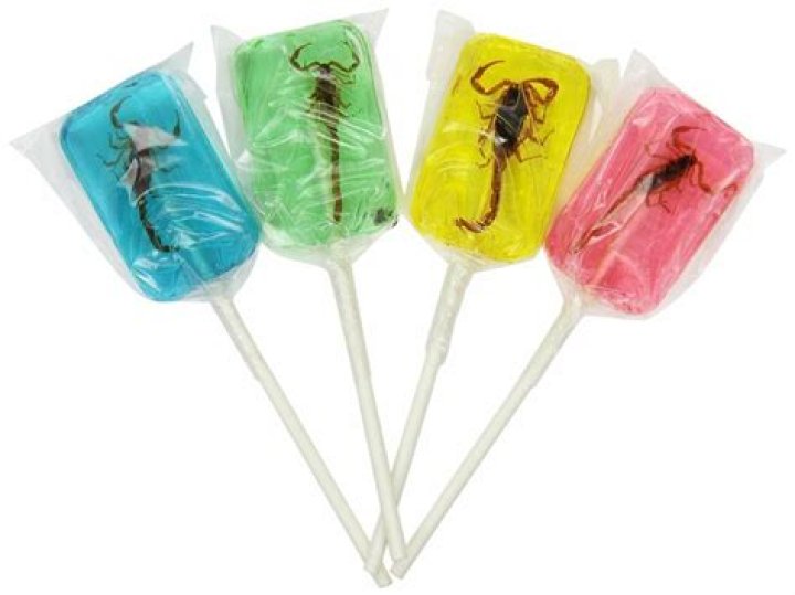 Are scorpion lollipops real?