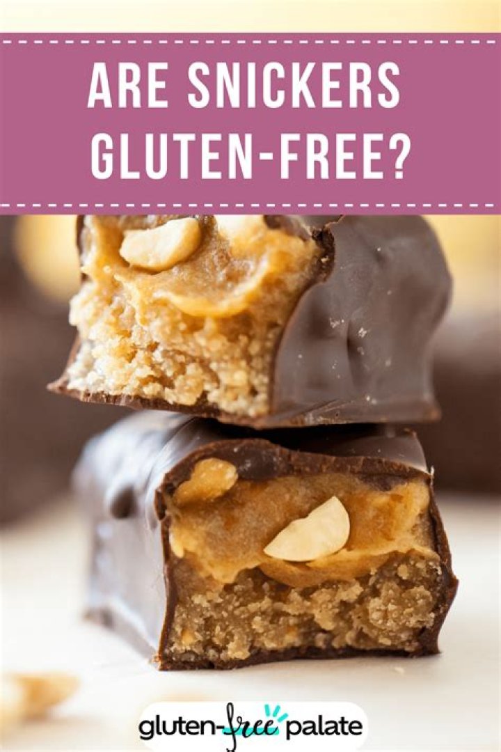Are Snickers gluten-free?