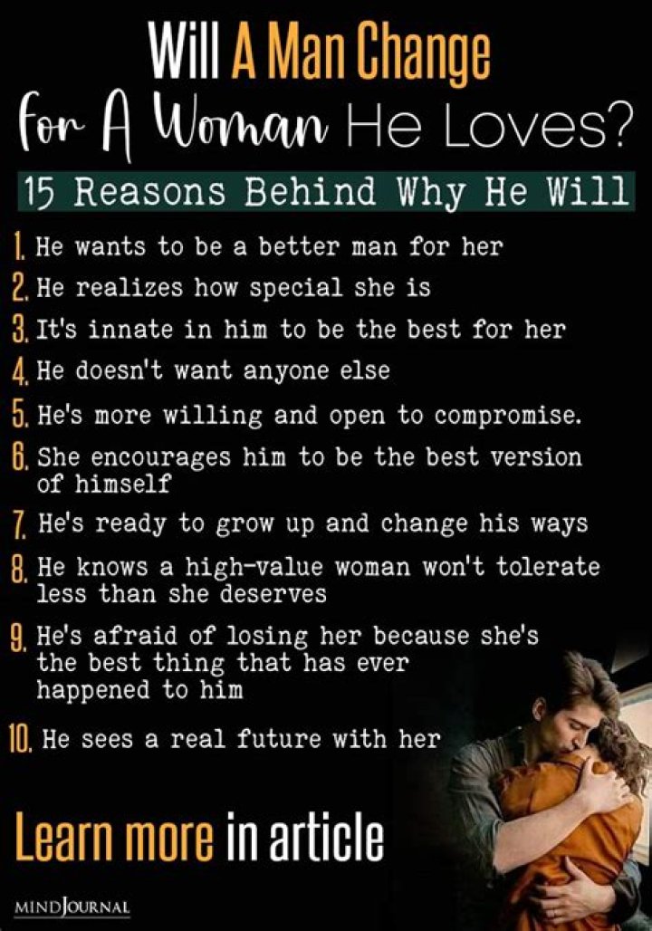 Can a man change his ways for love?