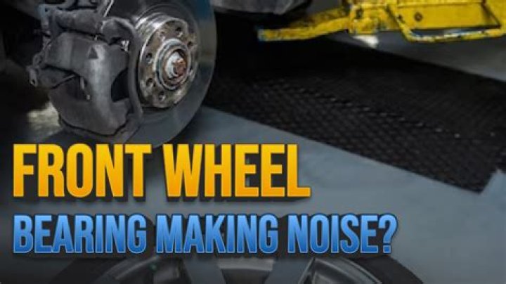 Can a wheel bearing making noise without play?