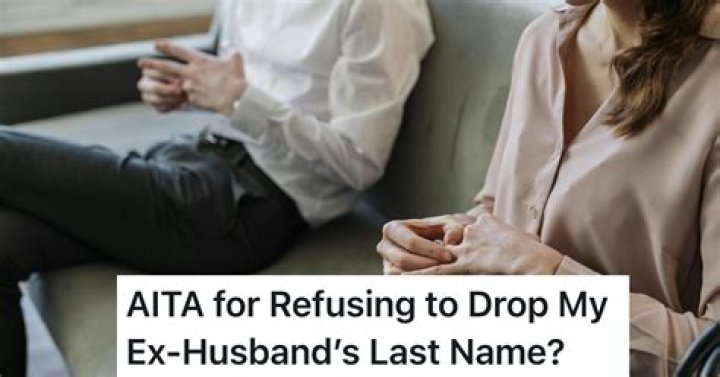 Can a woman keep her ex husband's last name?