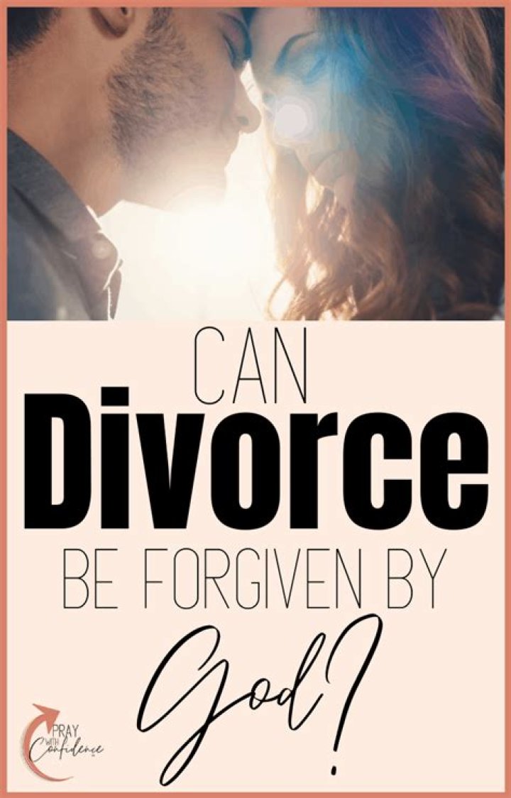 Can divorce be forgiven by God?