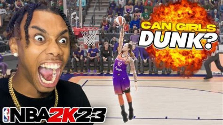 Can girls dunk?