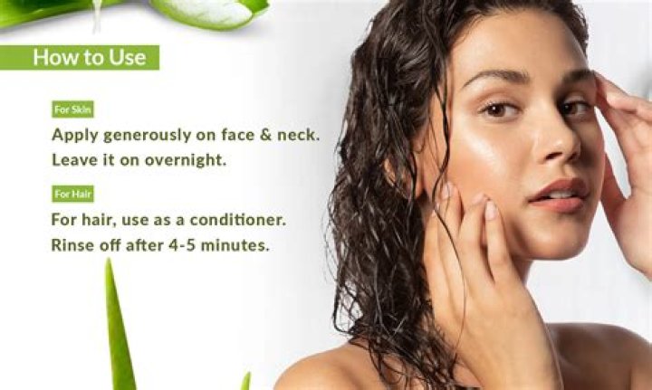Can I apply aloe vera gel on face overnight daily?