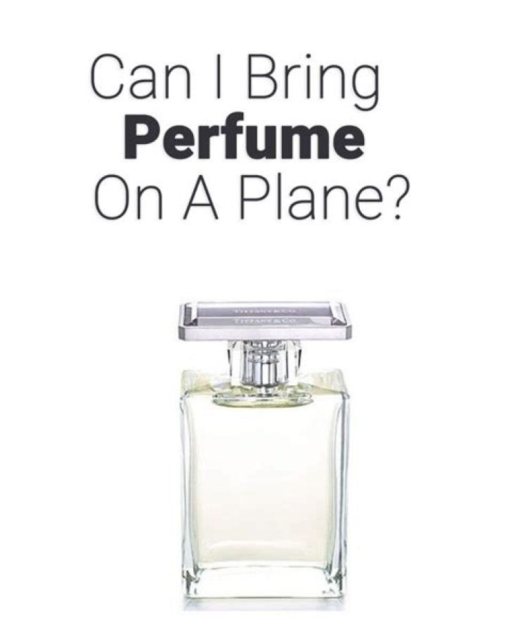 Can I bring perfume on a plane?
