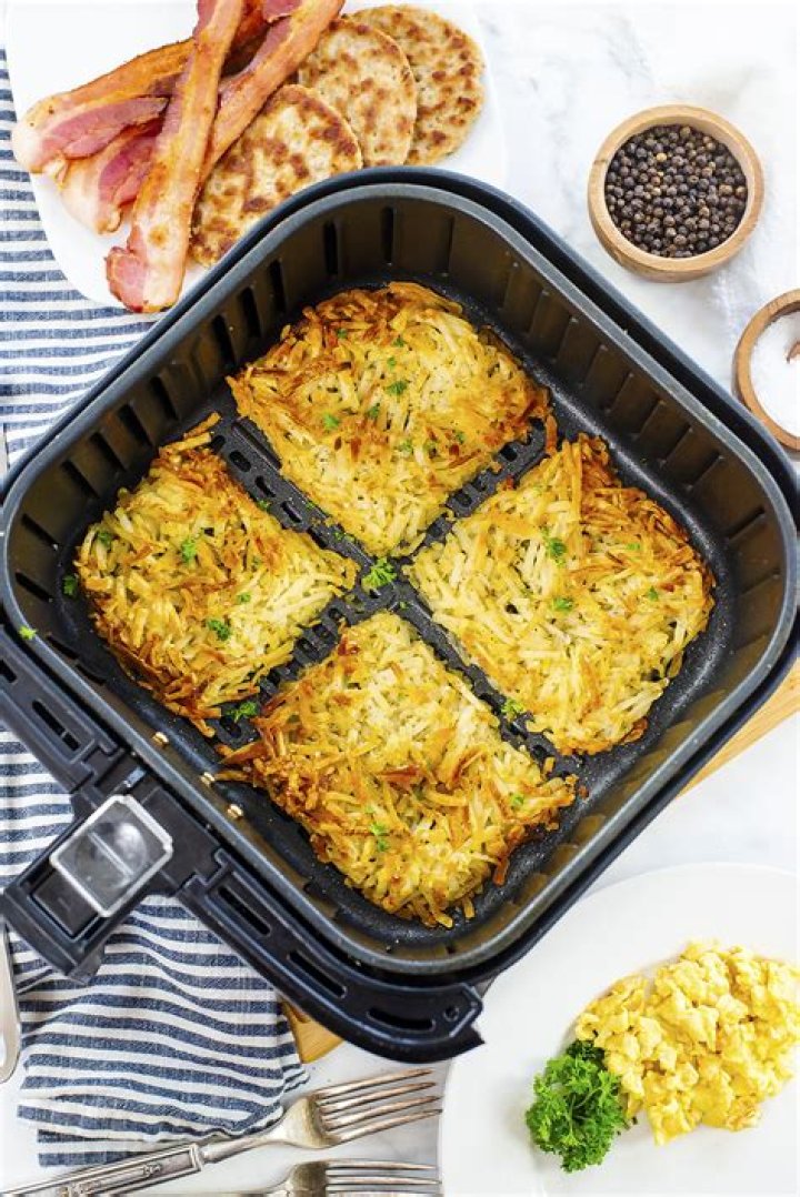 Can I do hash browns in the air fryer?