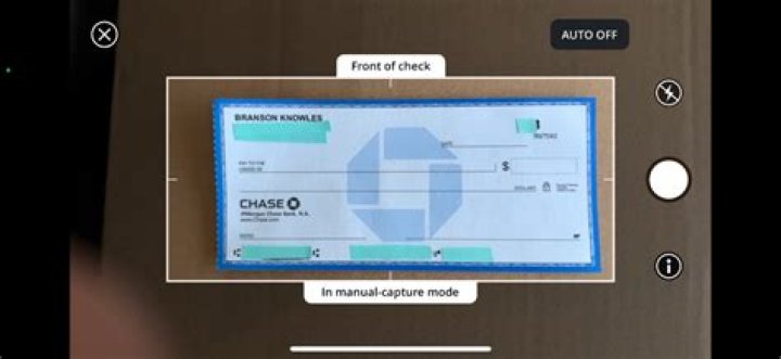 Can I electronically deposit a cashier's check?