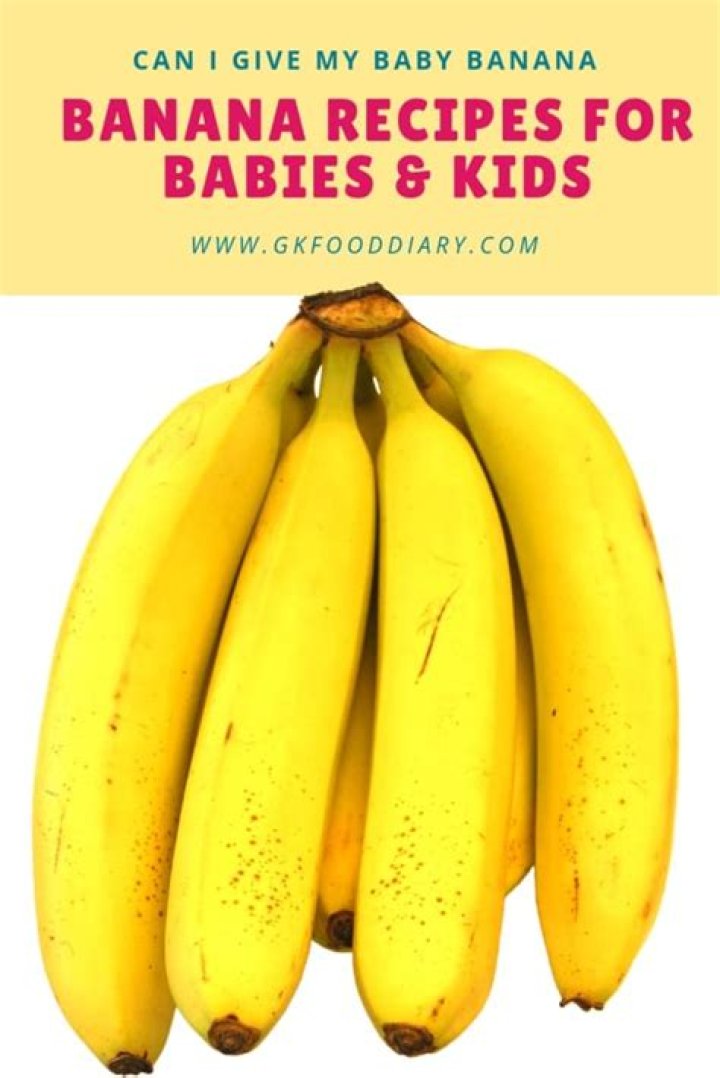 Can I give my baby banana at 3 months?