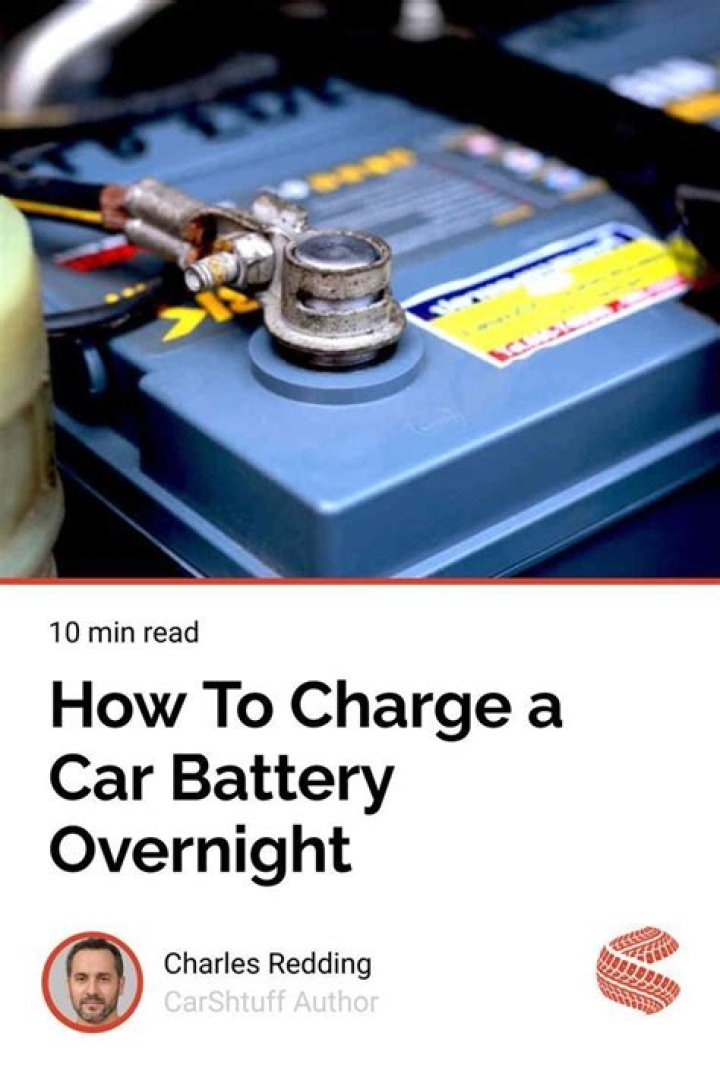 Can I leave my car battery charging overnight?