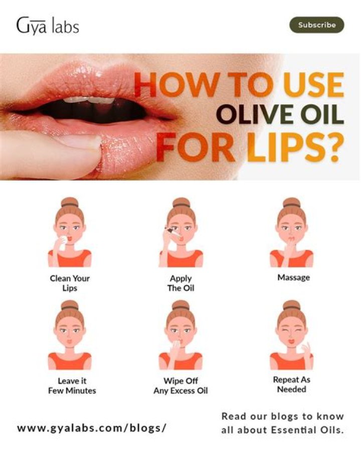 Can I put baby oil on my lips?