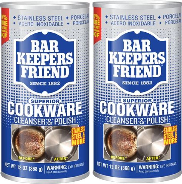 Can I use Bar Keepers Friend on cast iron?
