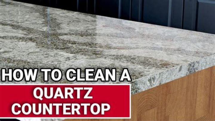 Can I use Windex on quartz?