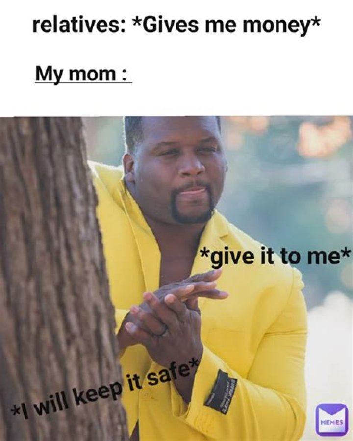 Can my mom give me 50000?