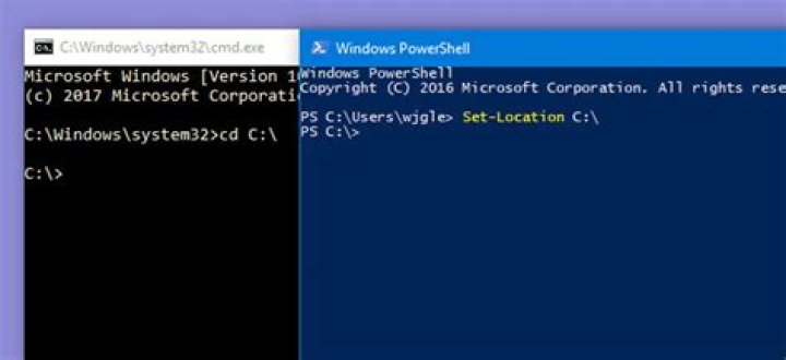 Can PowerShell do everything cmd can?