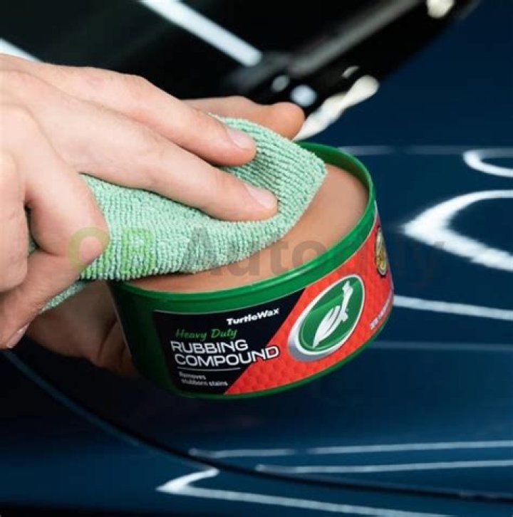 Can rubbing compound remove orange peel?