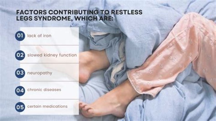 Can too much sugar cause restless leg syndrome?