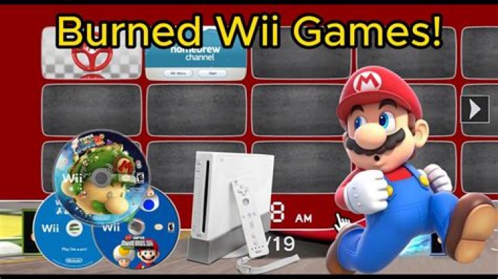 Can Wii play burned games?