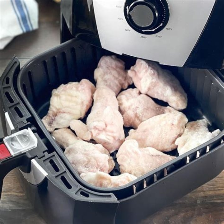 Can you air fry frozen uncooked chicken?