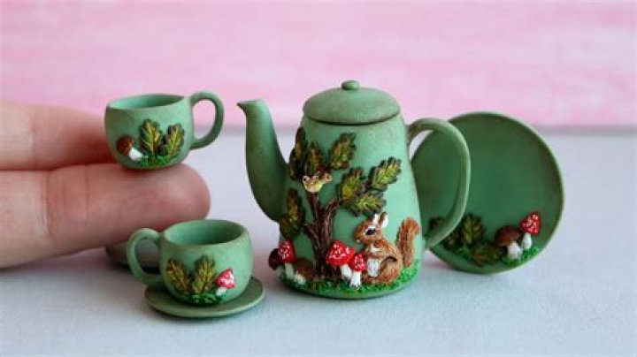 Can you drink out of polymer clay cups?