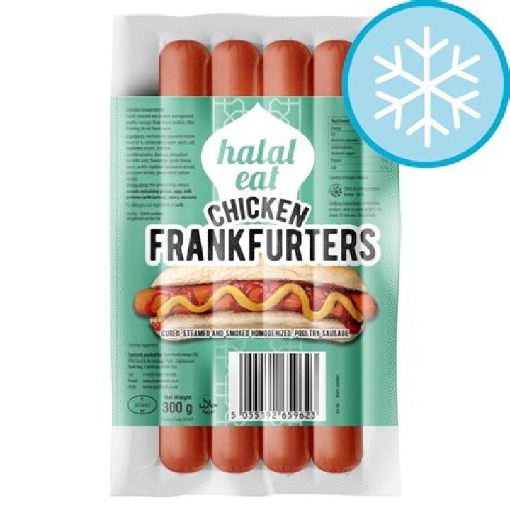 Can you eat chicken frankfurters raw?