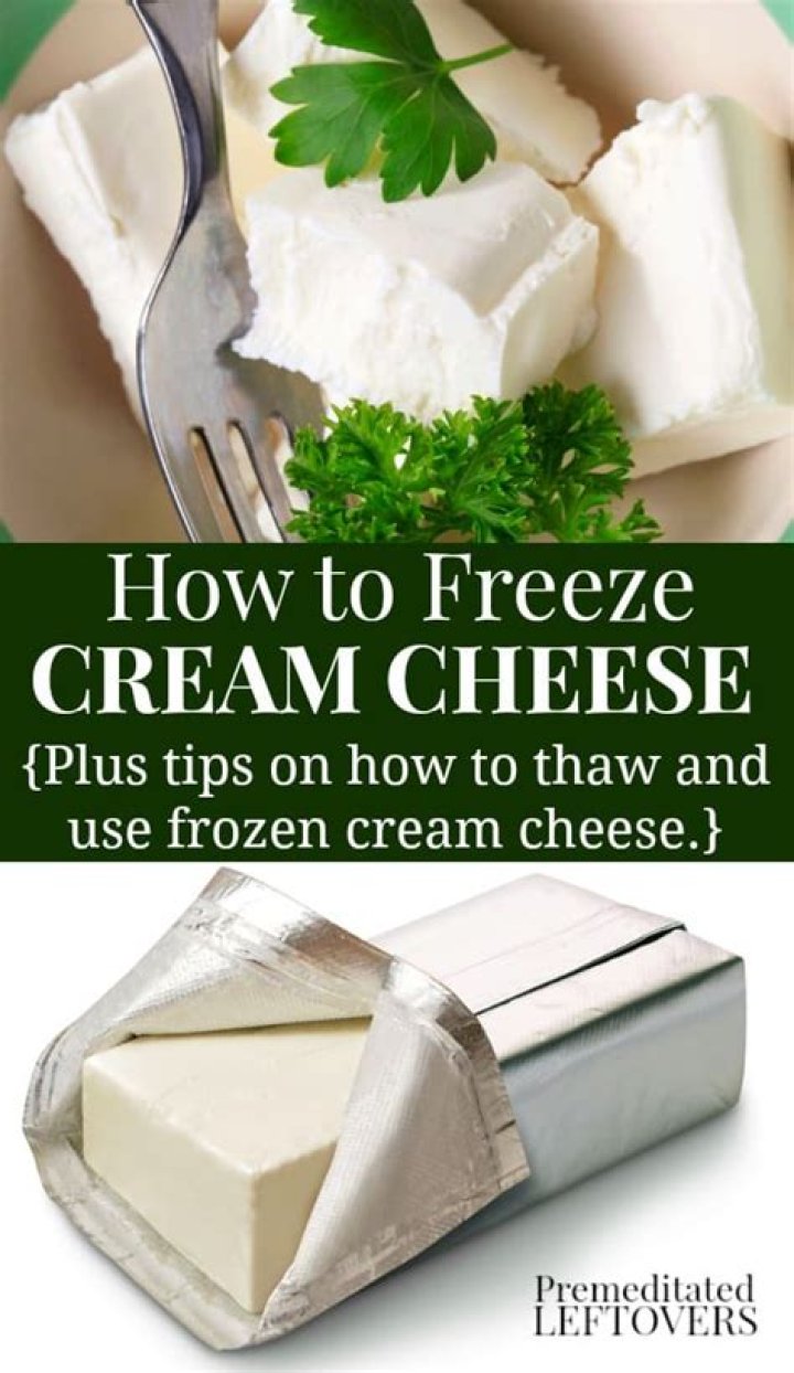 Can you freeze cream cheese and reuse it?