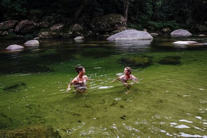 Can you go swimming at Mossman Gorge?
