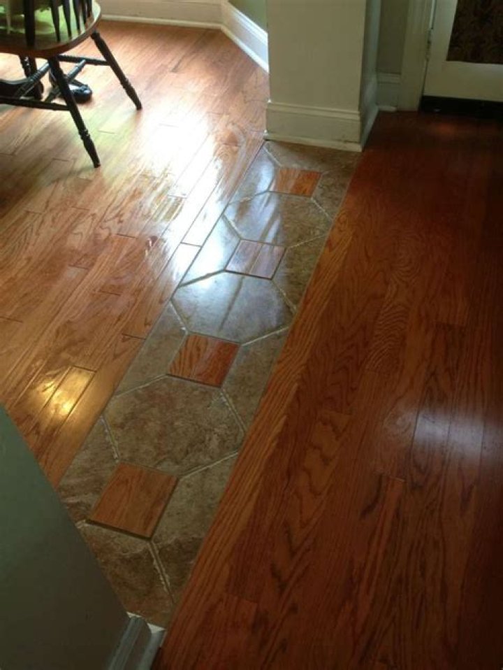 Can you have 2 different wood floors?