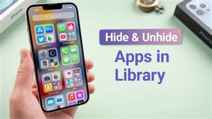 Can you hide app library?