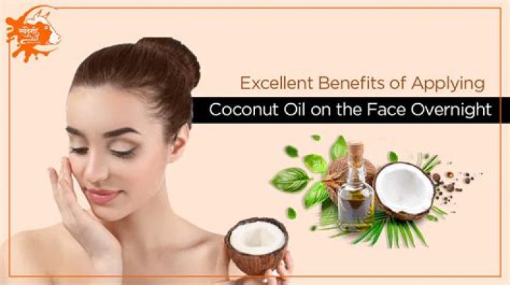 Can you leave coconut oil on your face overnight?