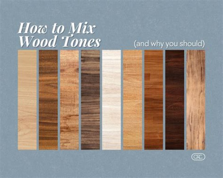Can you mix woods in your house?