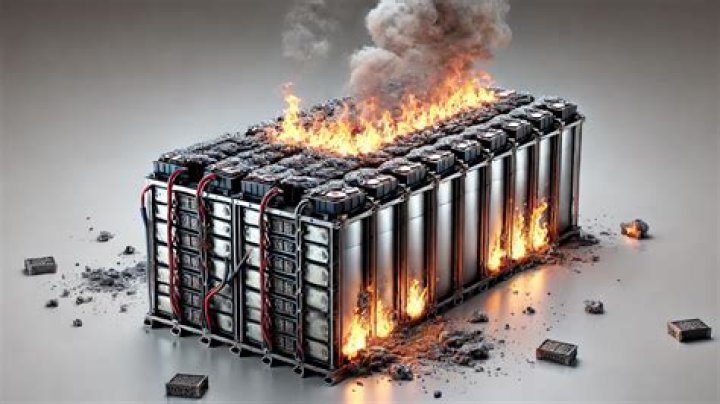 Can you pour water on a lithium battery fire?