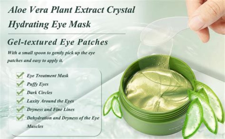 Can you put aloe vera under eyes?