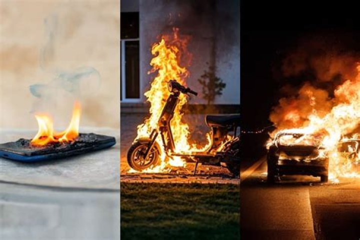 Can you set a battery on fire?