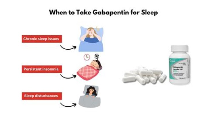 Can you take gabapentin as needed for sleep?