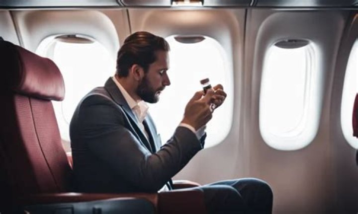 Can you vape in an airplane bathroom?