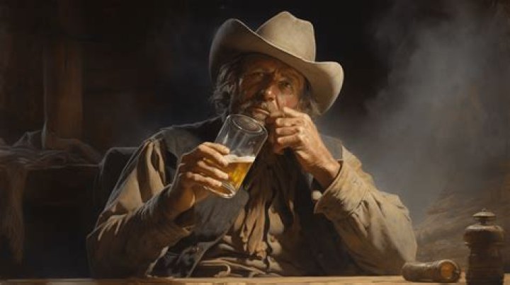 Did cowboys drink whiskey straight?