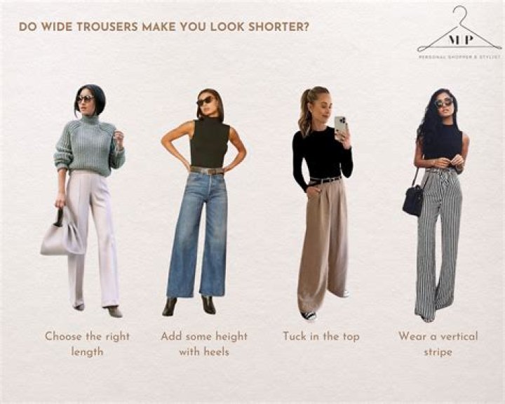 Do black pants make you look shorter?