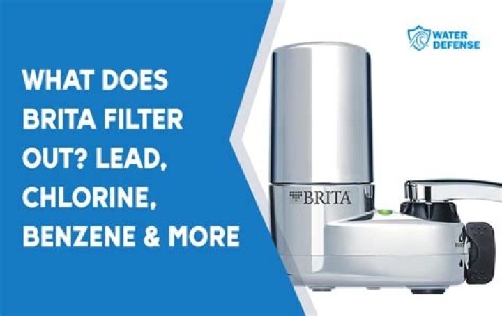 Do Brita filters remove heavy metals?