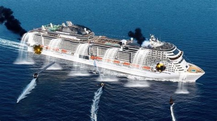 Do cruise ships defend against pirates?