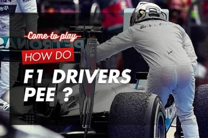 Do Formula 1 drivers pee?
