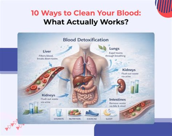 Do lemons clean your blood?