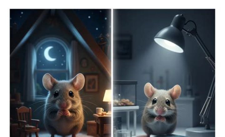 Do mice like light?