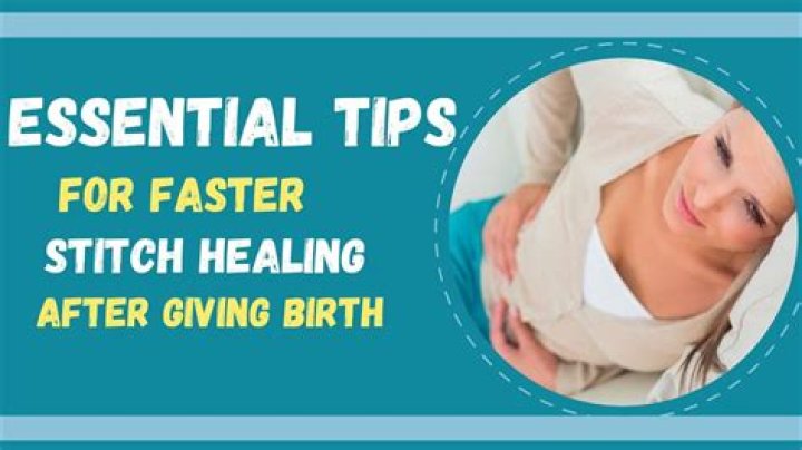Do stitches after birth make you tighter?
