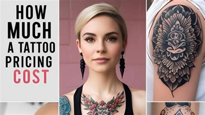 Do tattoos cost more with color?